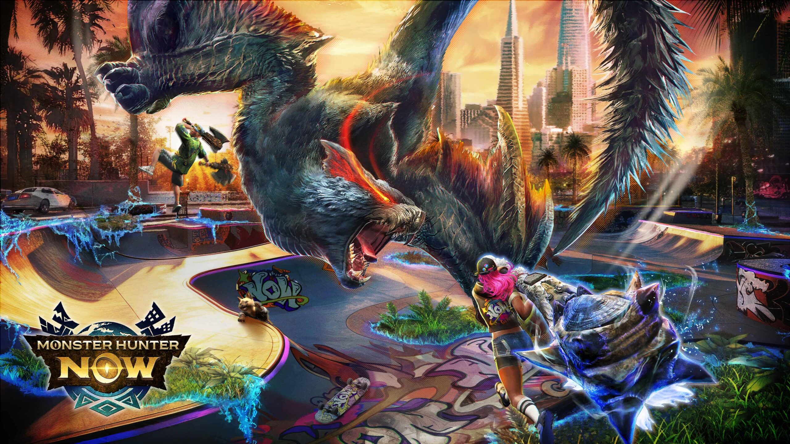 monster hunter now